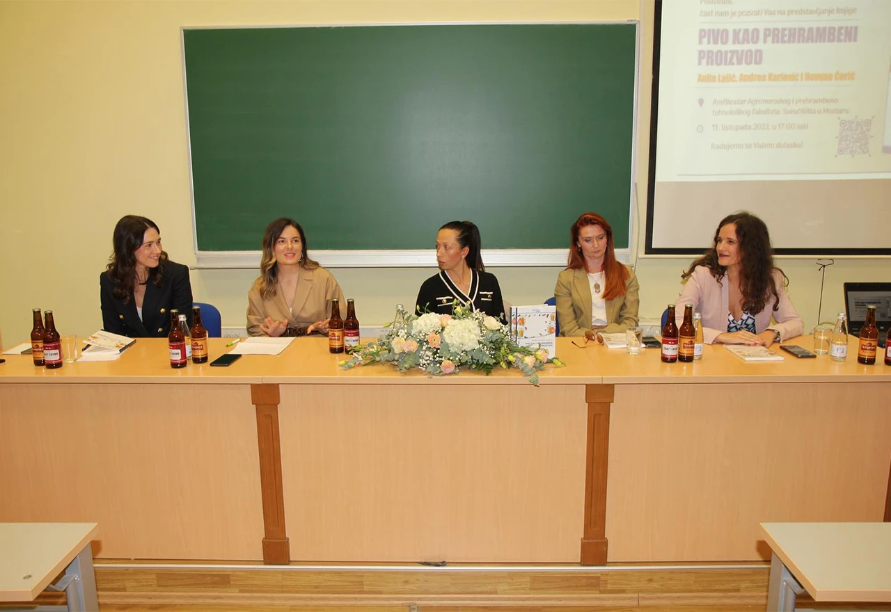 U Mostaru predstavljena knjiga "Pivo kao prehrambeni proizvod"