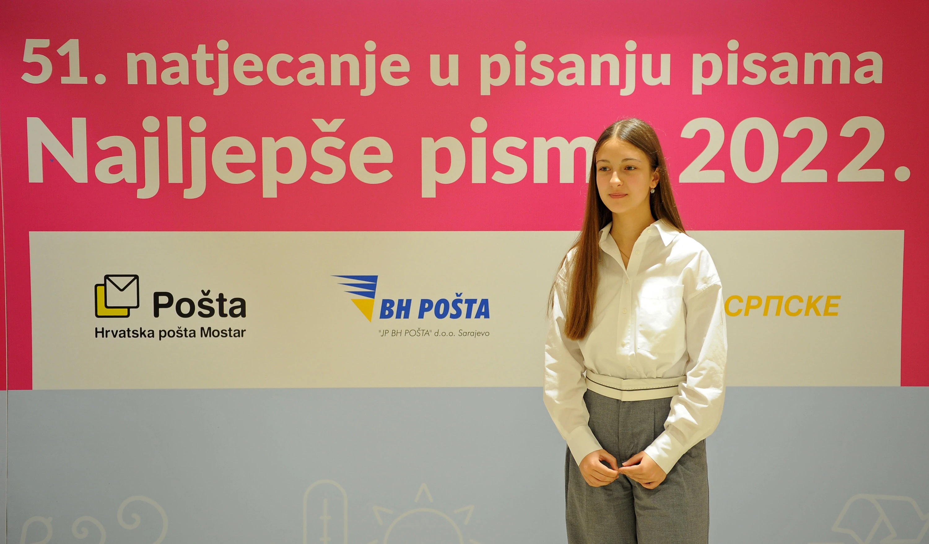 Učenica Najda Milišić napisala najljepše pismo u BiH
