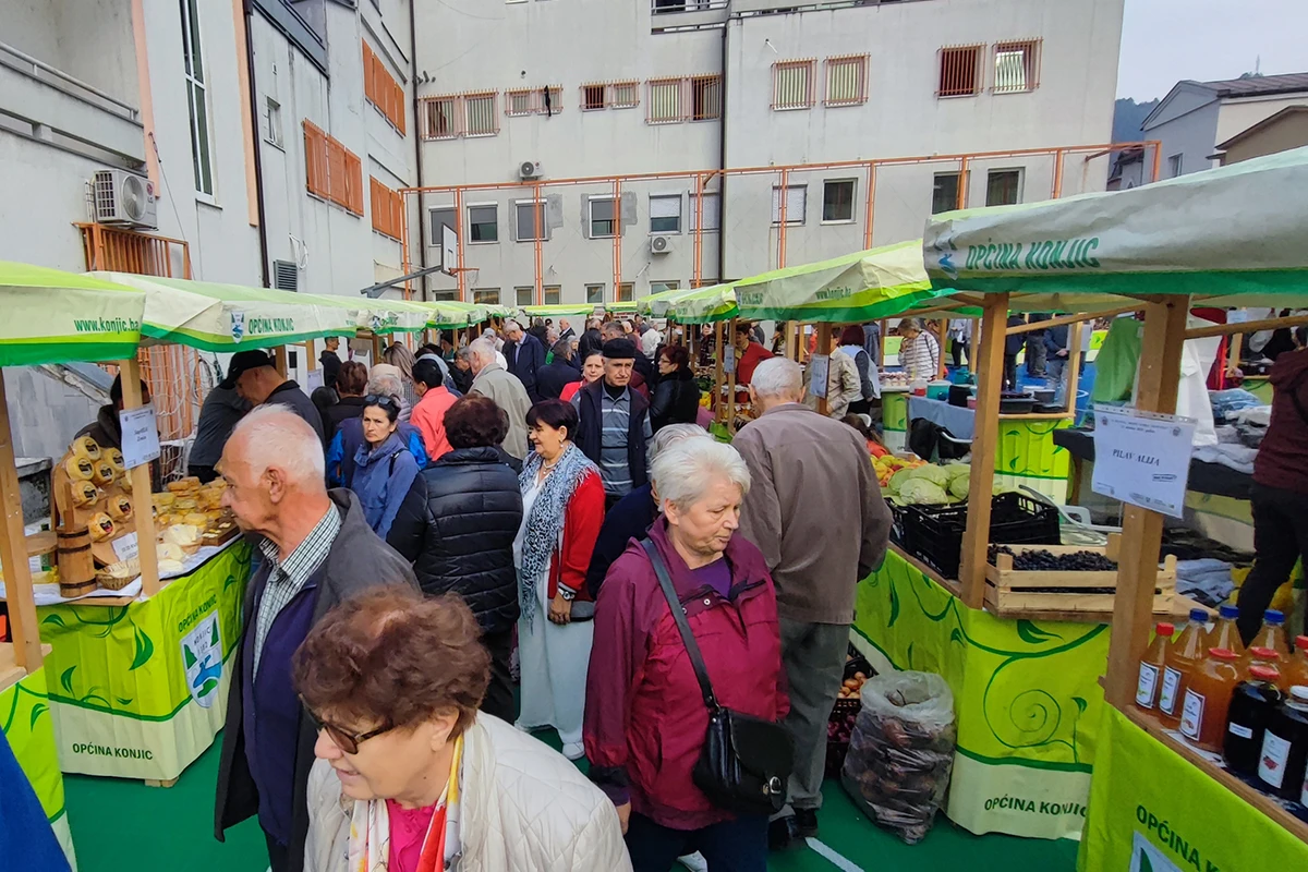 Festival hrane 'Konjic Food Fest' okupio rekordan broj izlagača i posjetitelja