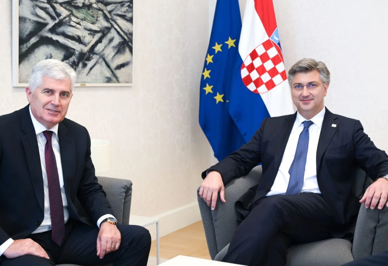 Čović i Plenković o Komšiću 