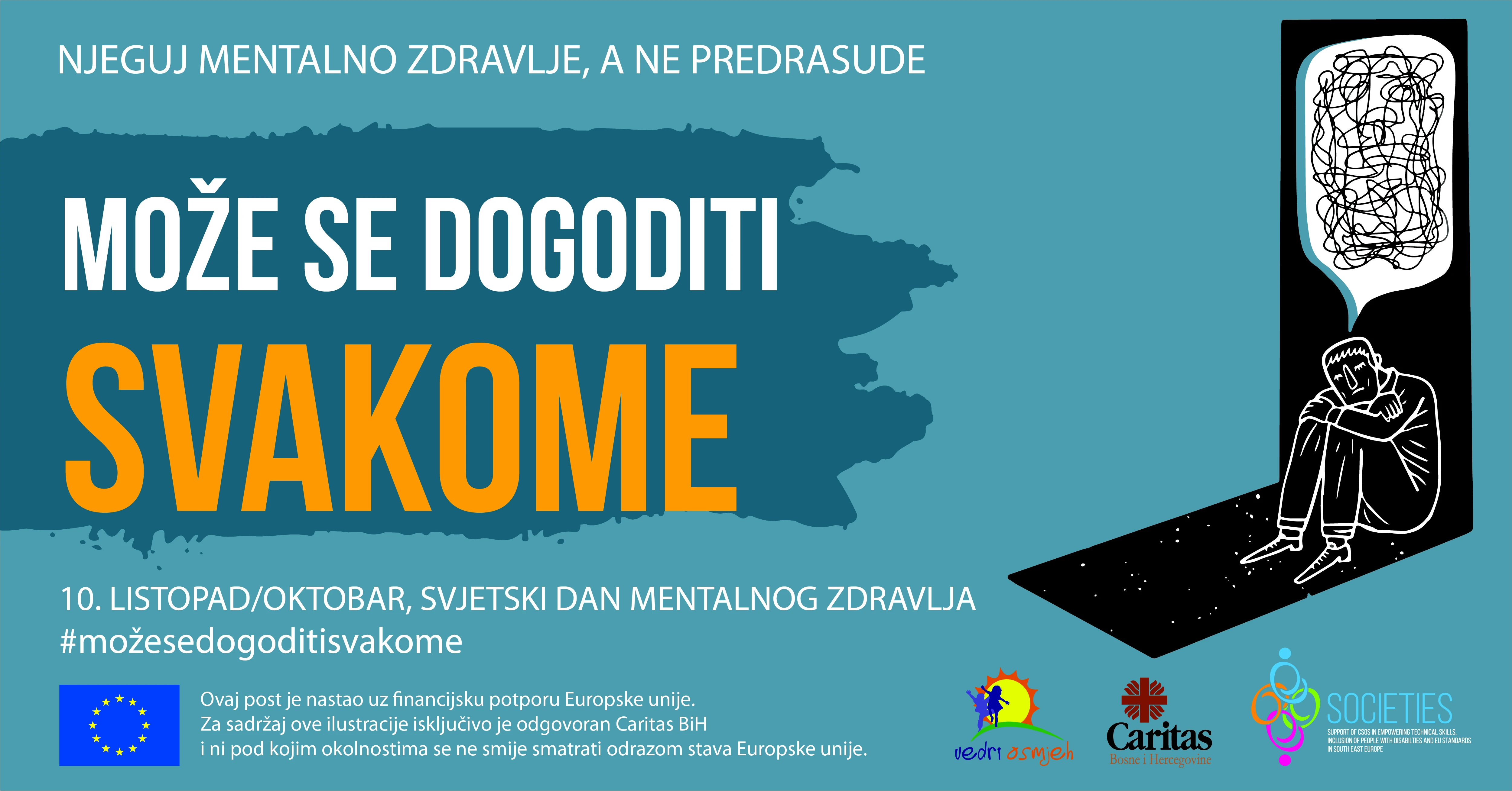 ''Može se dogoditi svakome'' - pročitajte što sve utječe na vaše mentalno zdravlje
