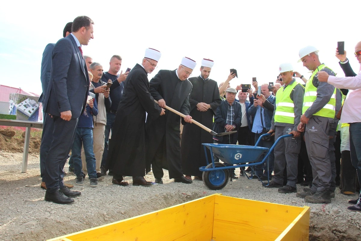 Svečano položen kamen temeljac za Islamski centar u Osijeku