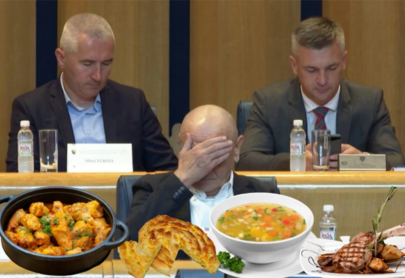 Parlamentarcima poskupila hrana: Pečenje 6 KM, šnicla 5,50 KM, kava 1 KM...