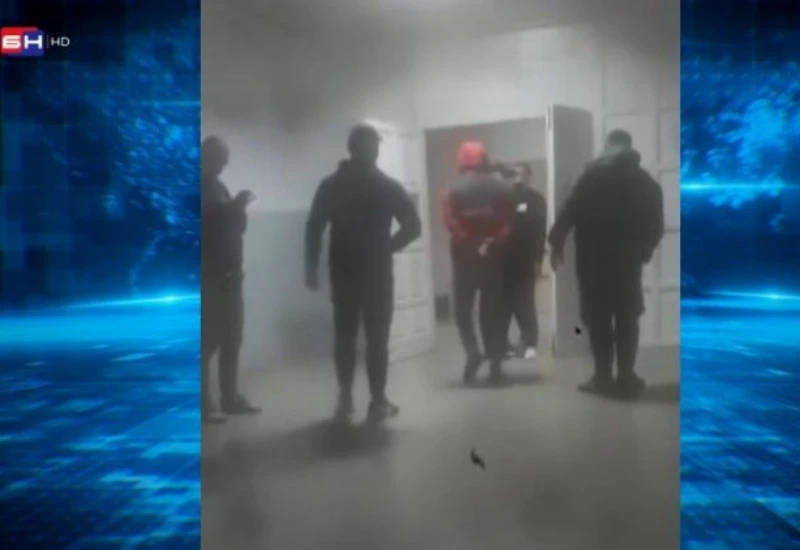VIDEO | Privatno osiguranje 'uvodilo red' tijekom brojanja glasova