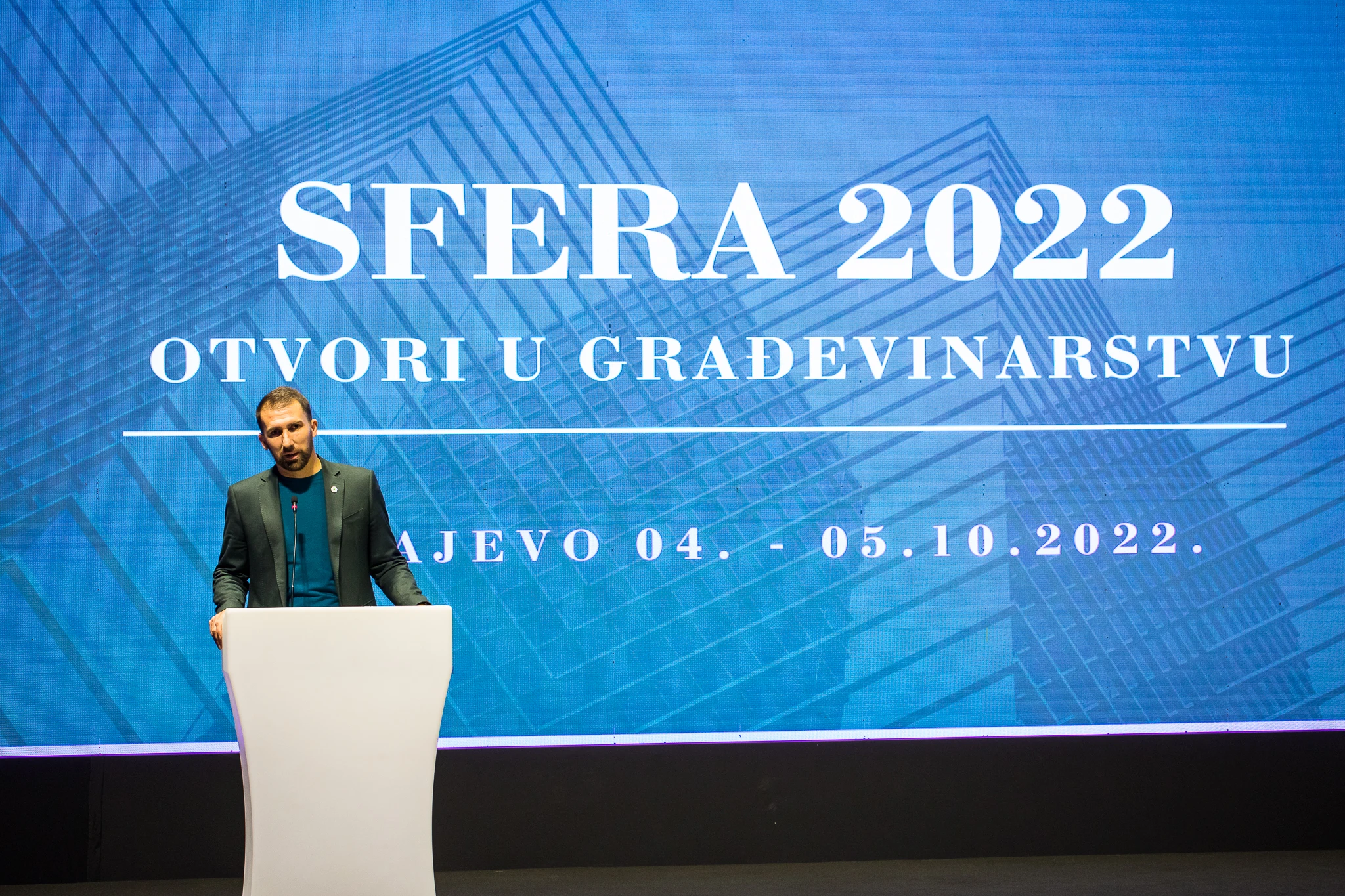 U Sarajevu svečano otvorena konferencija ''Sfera 2022: Otvori u građevinarstvu''