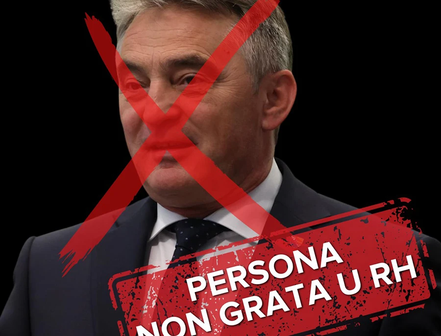 Most traži proglašenje Komšića ''personom non grata'' u Hrvatskoj