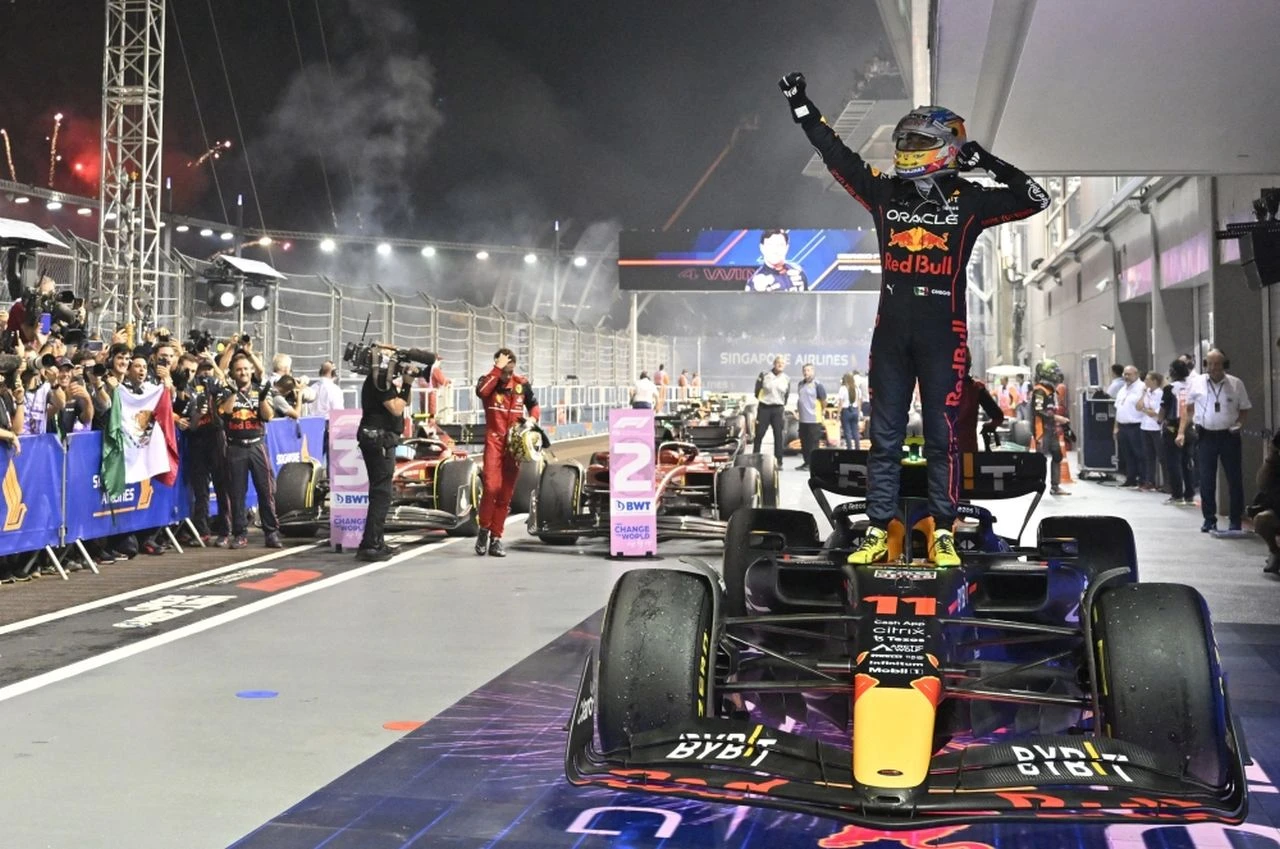 Perez kažnjen ali ostaje pobjednik VN Singapura