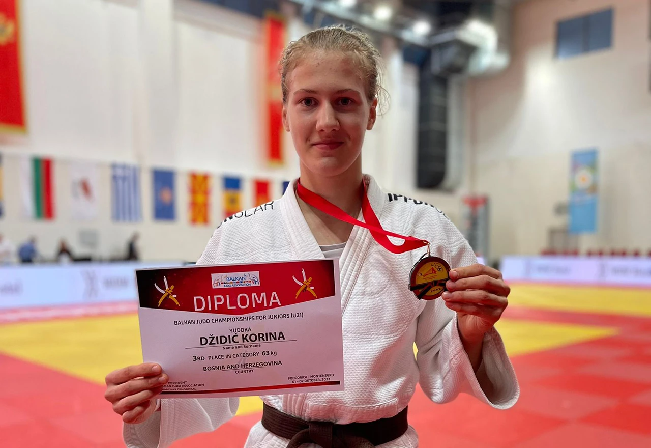 Korina Džidić brončana na juniorskom prvenstvu Balkana