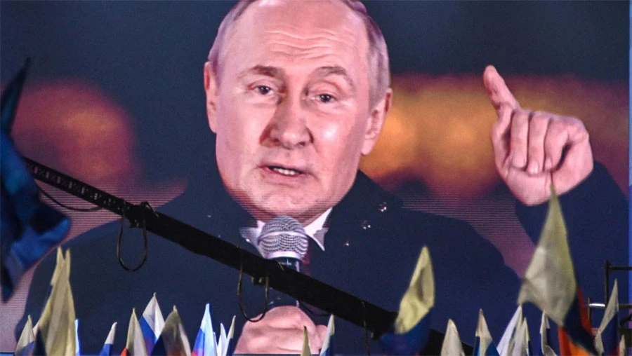 "Pobijedit ćemo!", poručio je Putin na Crvenom trgu