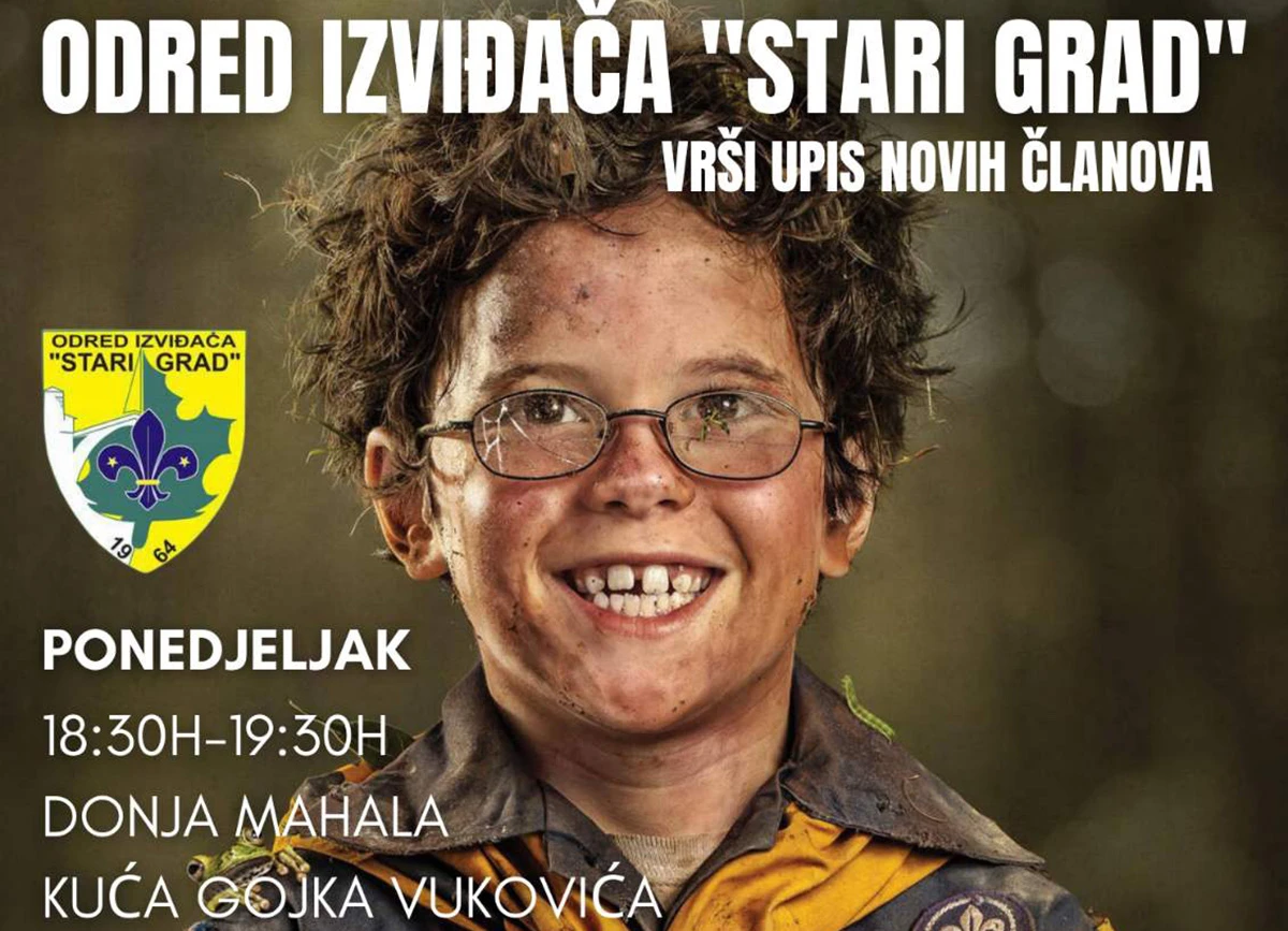 Postani izviđač: Neka djeca istražuju 