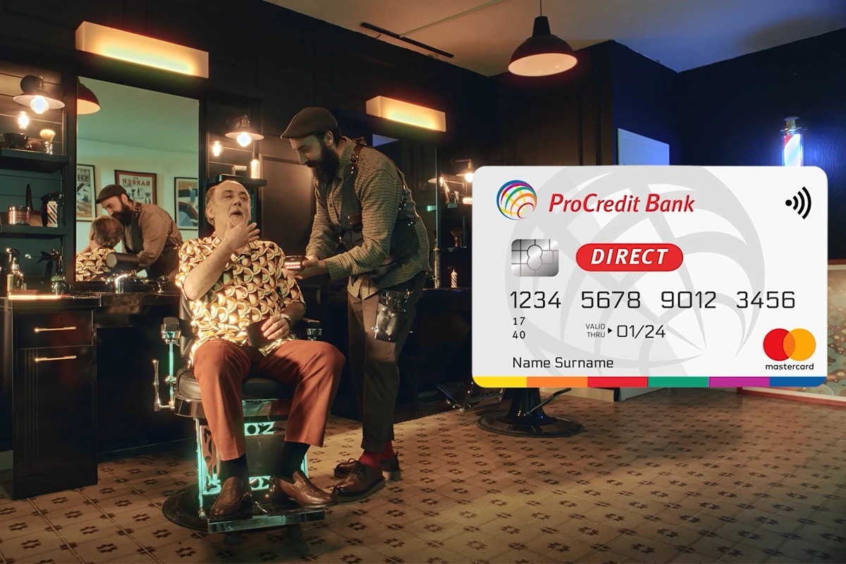 Sa ProCredit Mastercard® karticom svaki bankomat je tvoj!