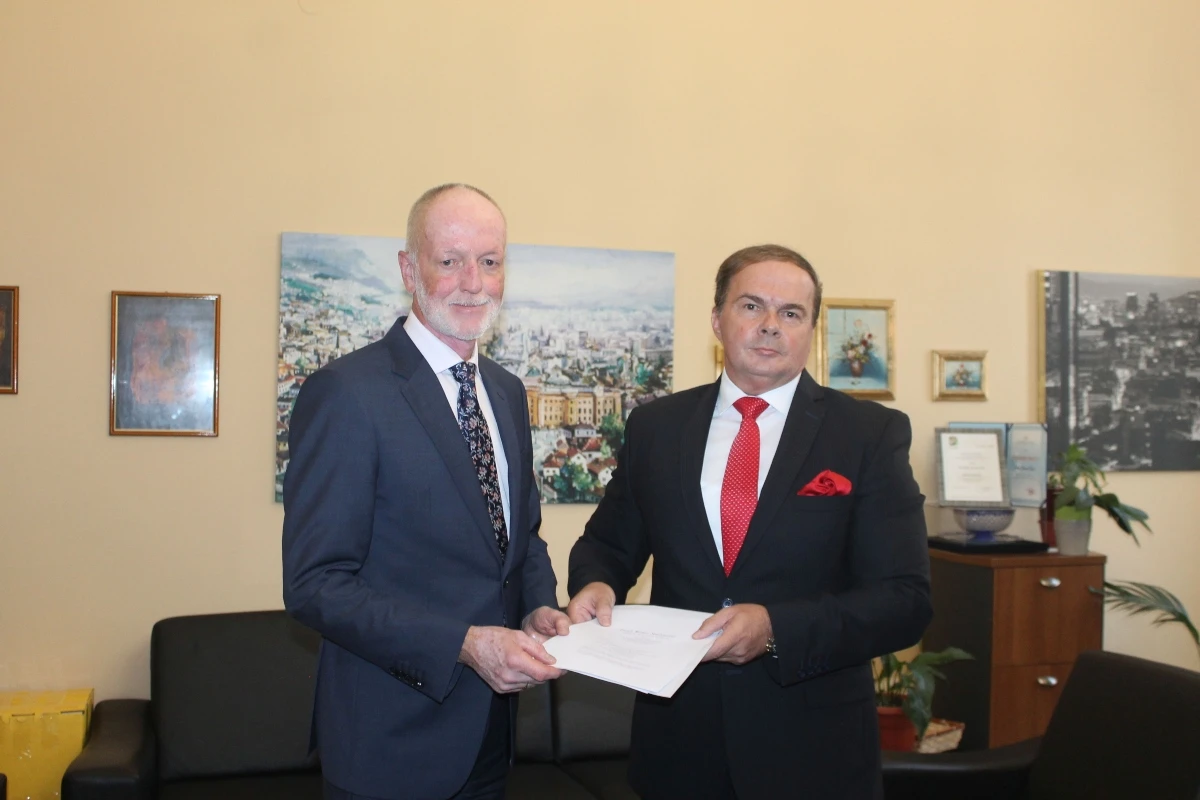 Novoimenovani veleposlanik Njemačke u BiH predao kopije akreditivnih pisama