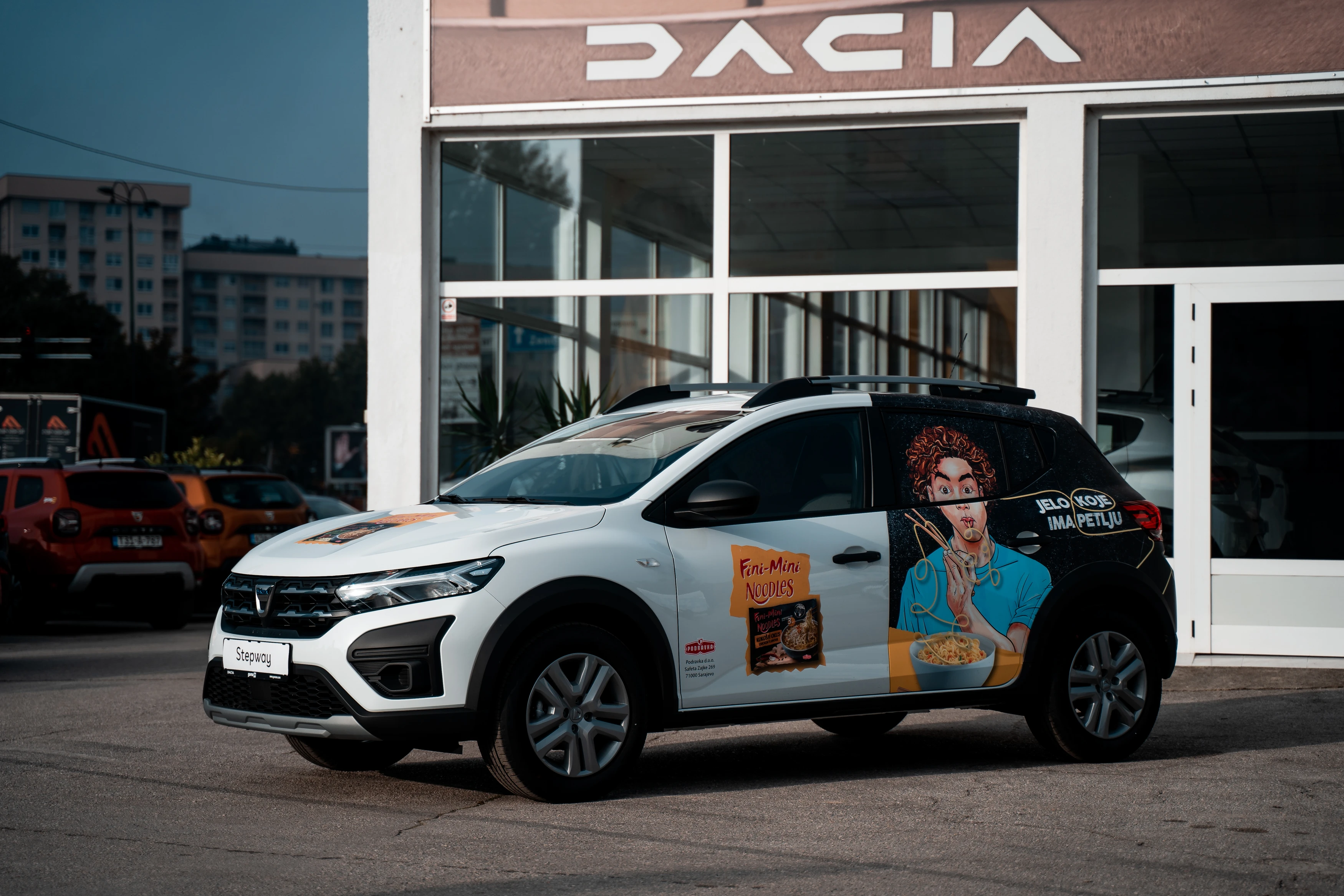 GUMA M isporučila flotu Dacia vozila kompaniji Podravka BiH