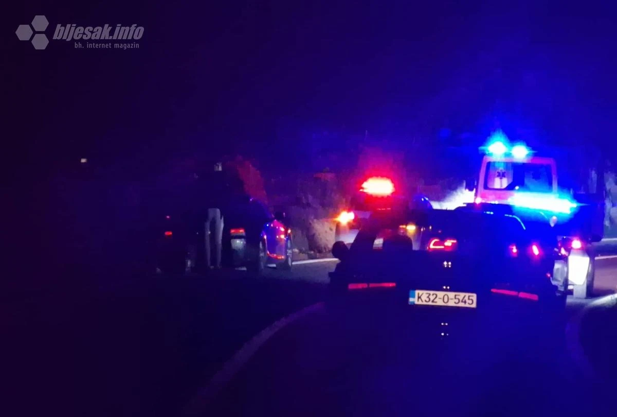 Težak sudar kod Bune: Dvije osobe poginule, više ozlijeđenih 