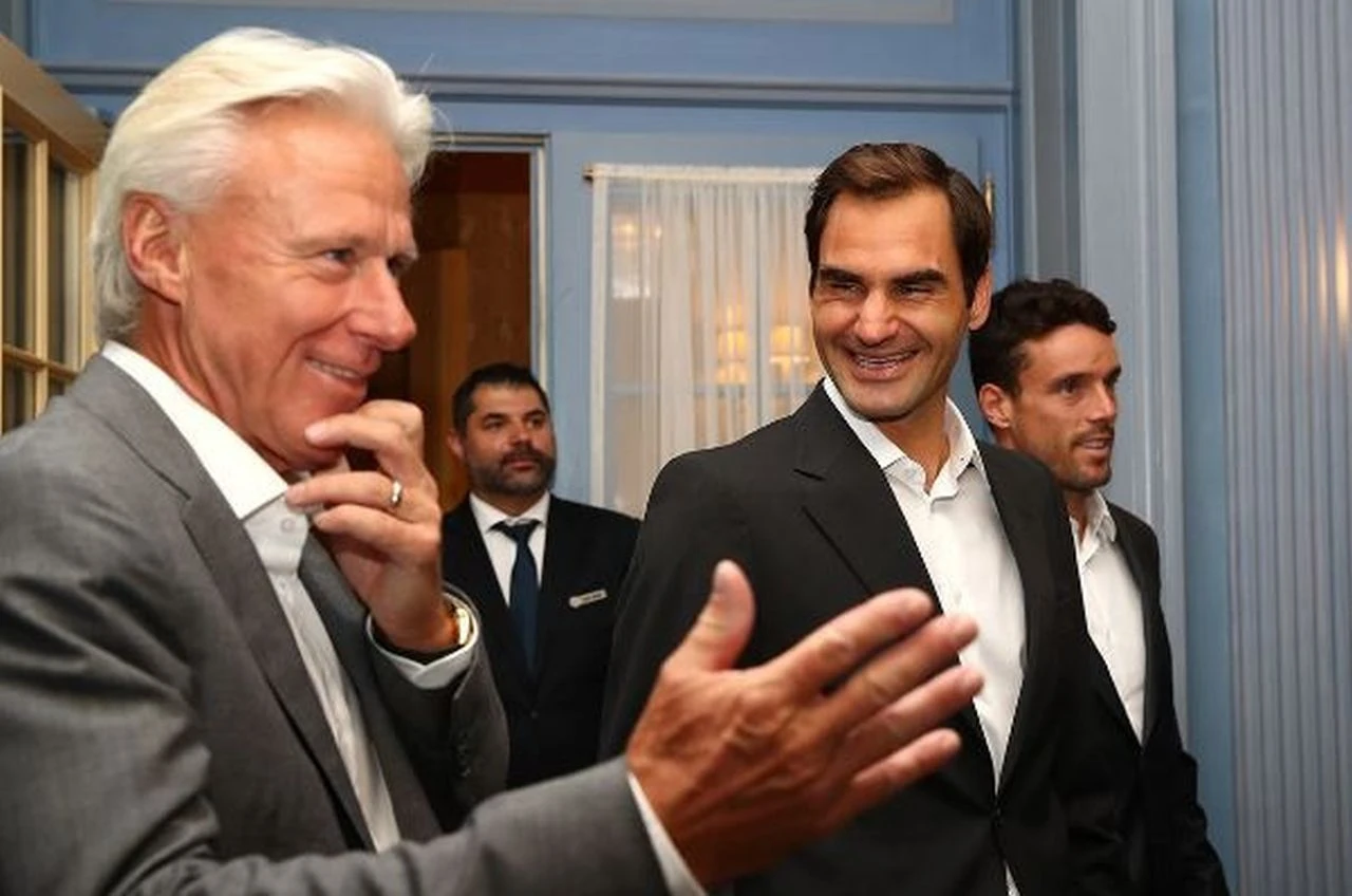 Borg i McEnroe o Federeru