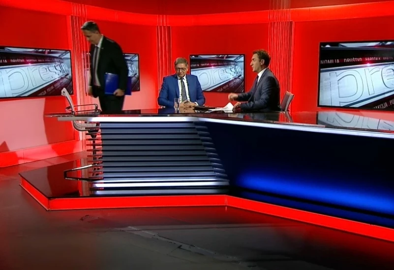Bećirović: Napuštam studio dok se Bakir ne pojavi 