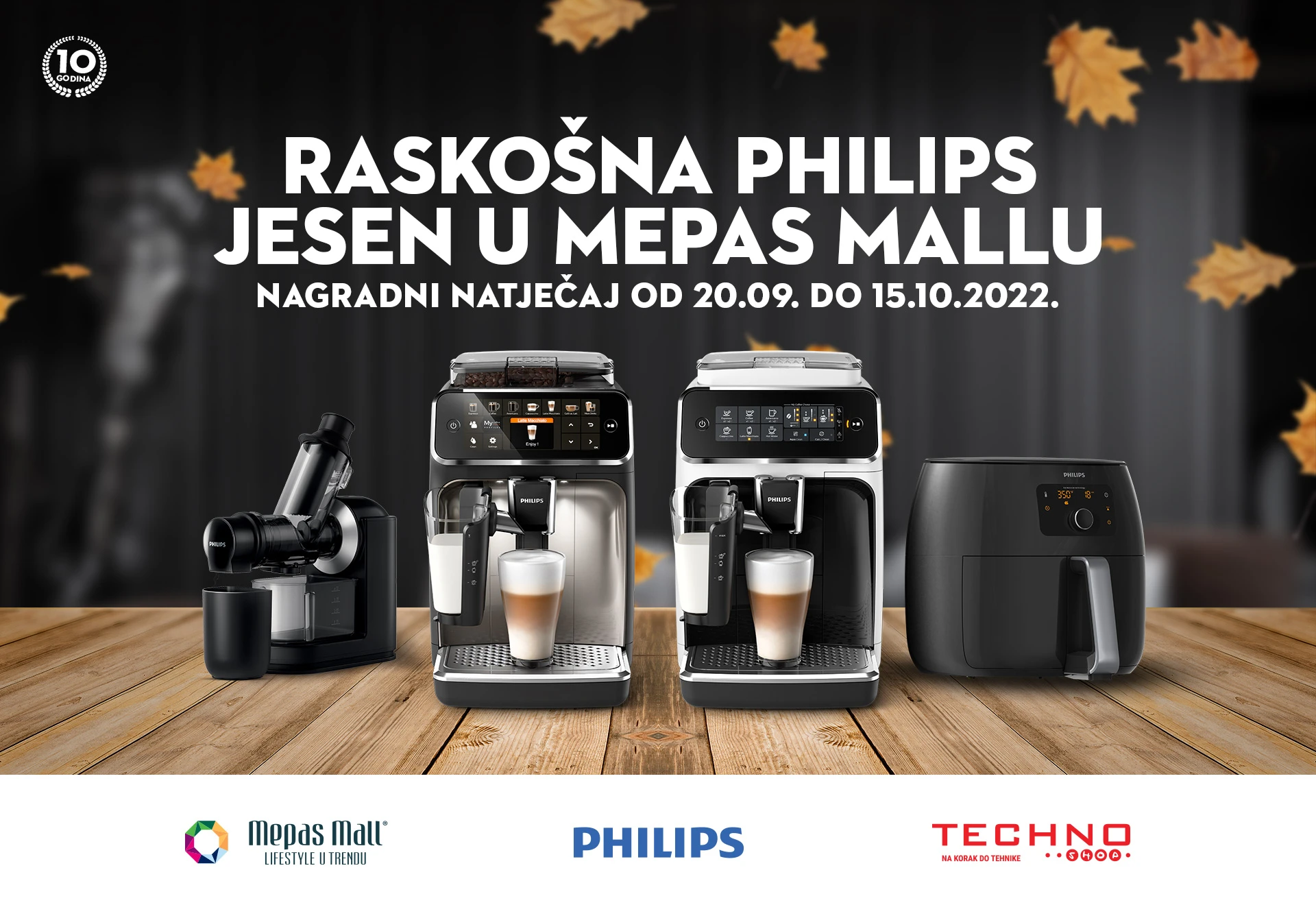 Raskošna Philips jesen u Mepas Mallu