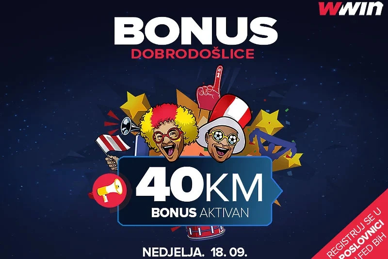 Ne propustite sjajnu priliku: Wwin - bonus dobrodošlice za nedjelju