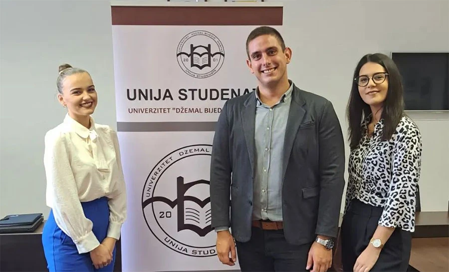 Kenan Begović izabran za novog predsjednika Unije studenata Univerziteta "Džemal Bijedić"