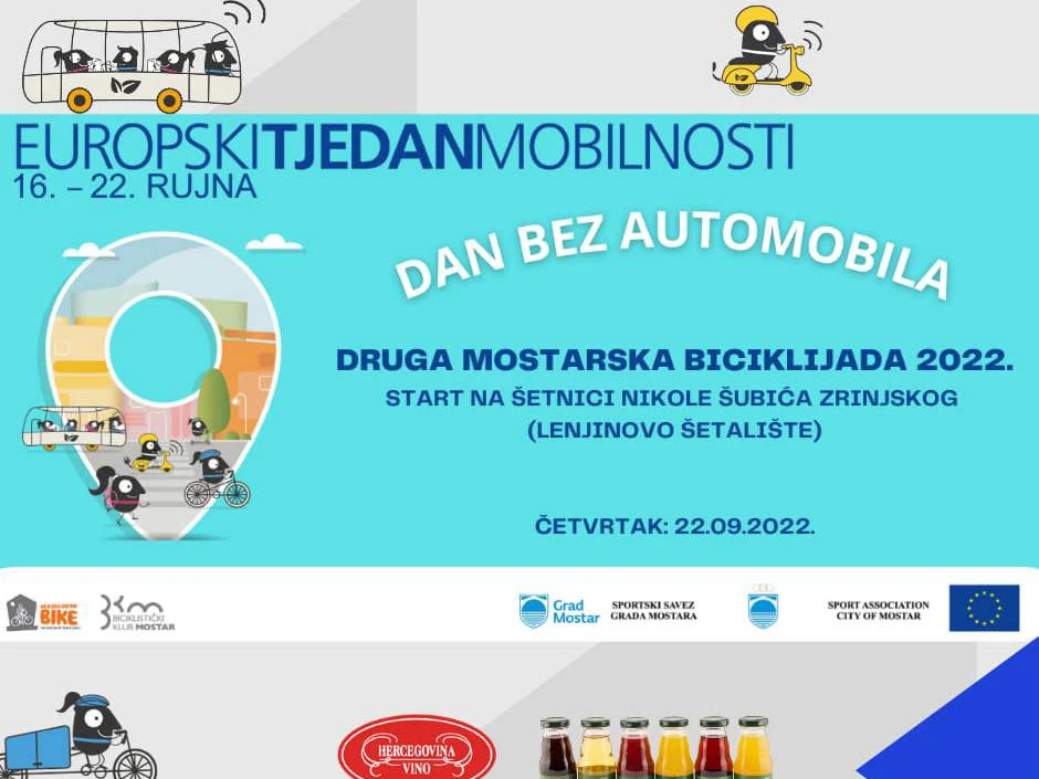Mostar postao dio Europskog tjedna mobilnosti; u petak fitness trening