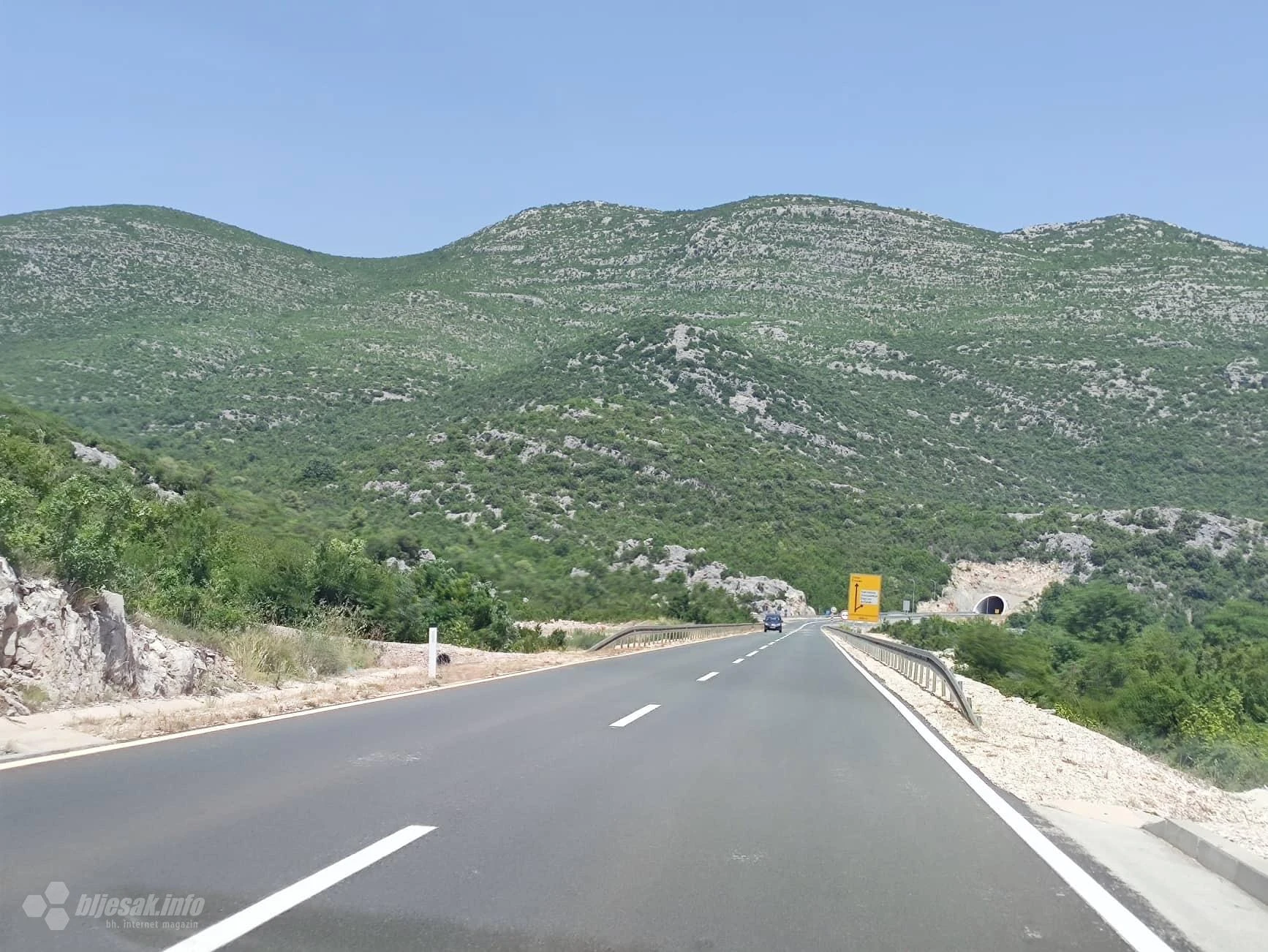 Sve općine u HNK povezane su magistralnim cestama