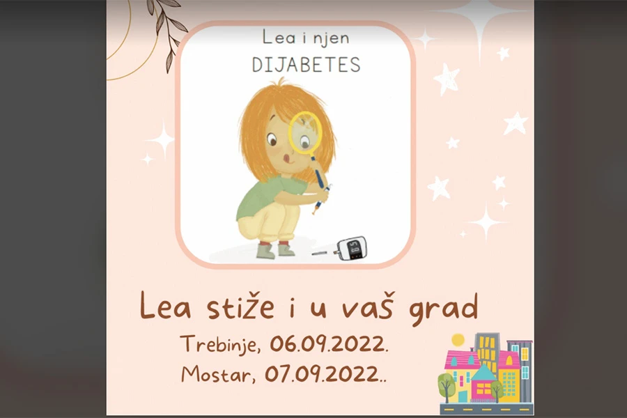 Svjetski Dan borbe protiv dijabetesa: Promocija slikovnice ''Lea i njen dijabetes''