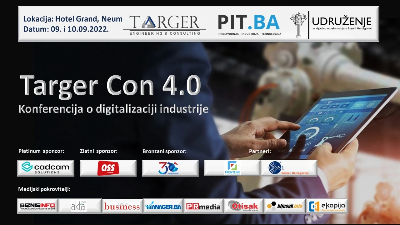Konferencija o digitalizaciji industrije: Očekuje nas festival digitalnih rješenja i dobrih praksi