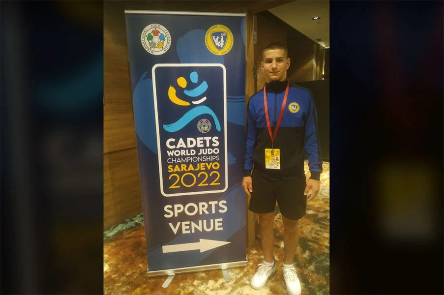 Ivano Đinkić, član judo kluba Herceg, među 16 najboljih judaša svijeta