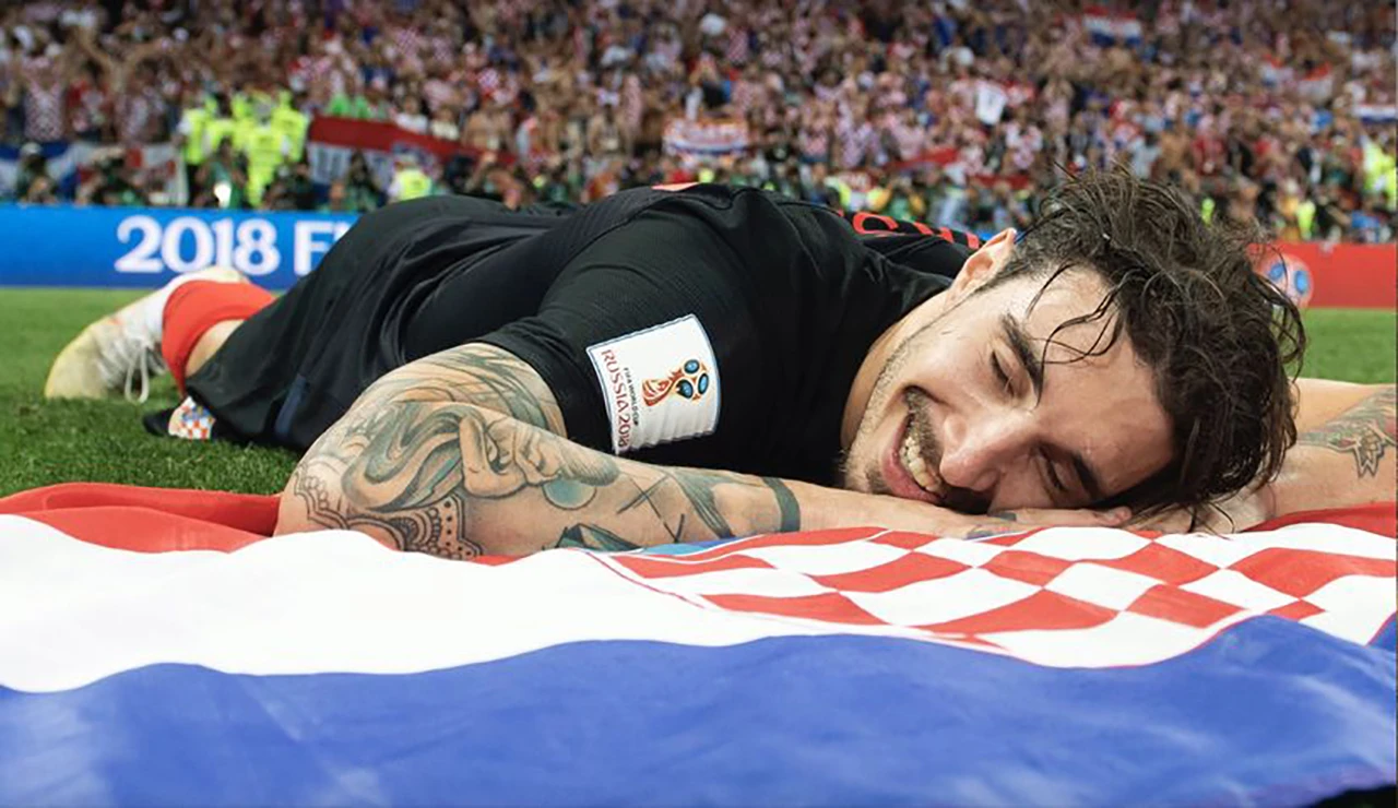 Vrsaljko se oprostio od reprezentacije: Kćerkica rekreirala legendarnu fotografiju