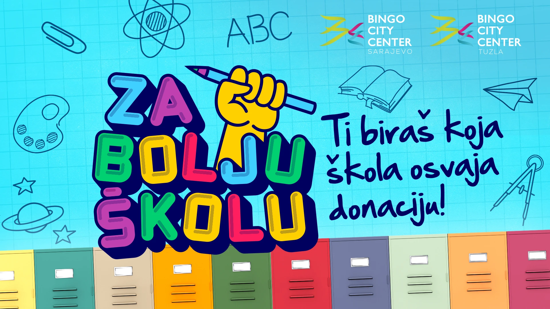 BCC Sarajevo i BCC Tuzla pokreću akciju "Za bolju školu"