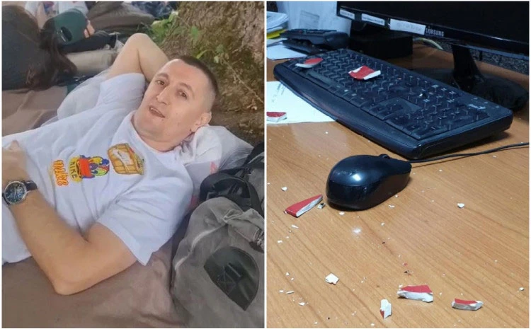 Pobjednik ležanja u Crnoj Gori nezadovoljan tekstom porazbijao redakciju dnevnih novina i napao zaposlenike
