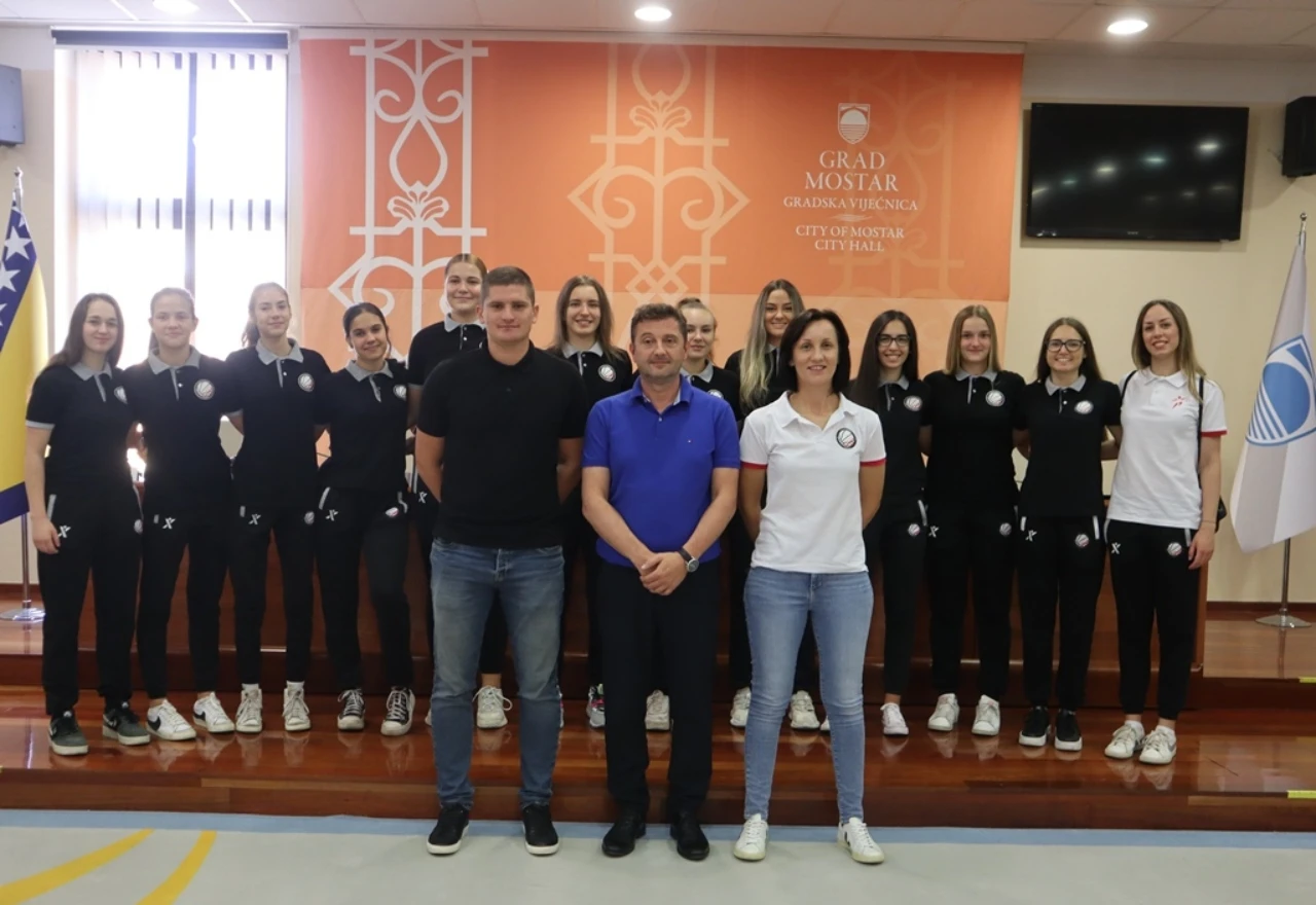 ŽKK Zrinjski: U 12 godina postojanja, ovo je prvi put na prijemu kod predstavnika vlasti
