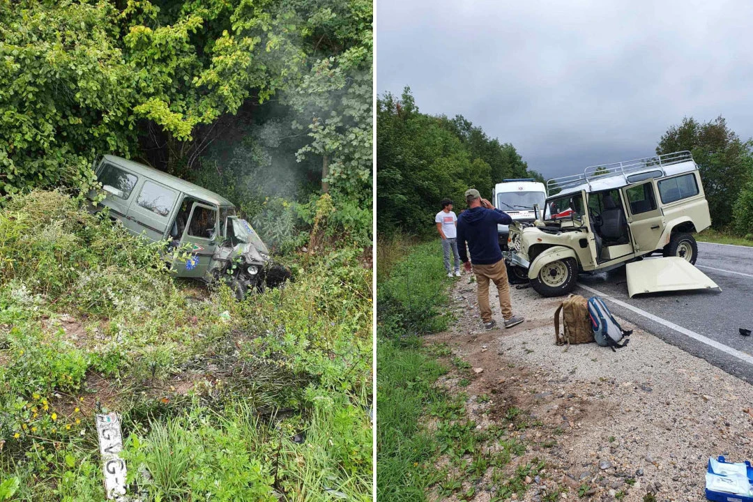 Sudarila se dva terenca kod Sarajeva: Šest osoba ozlijeđeno u sudaru EUFOR-a i Francuza