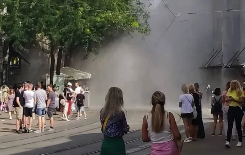 VIDEO: Urušila se zgrada u centru Zagreba