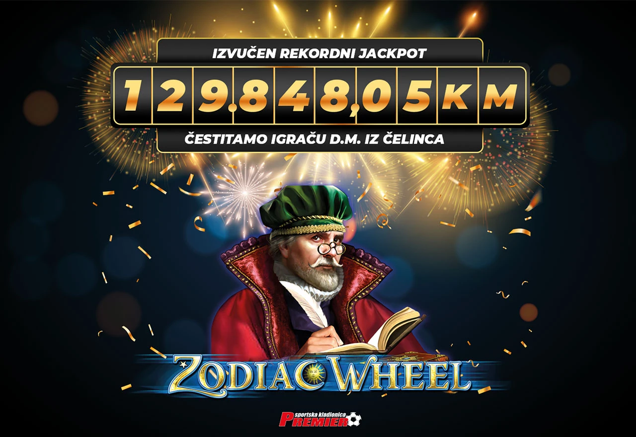 Rekordni Jackpot na online casino igrama Premier kladionice!