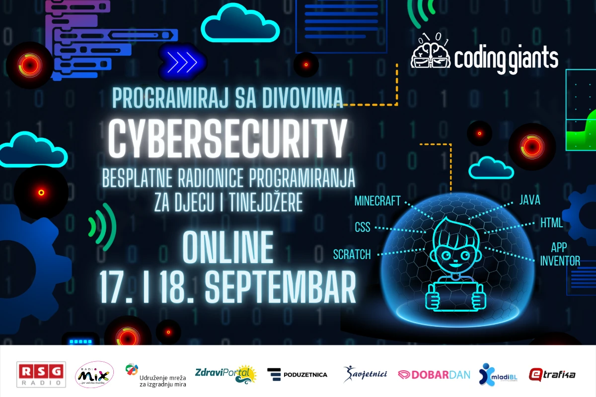 I ovog septembra besplatne online radionice programiranja za djecu i mlade 