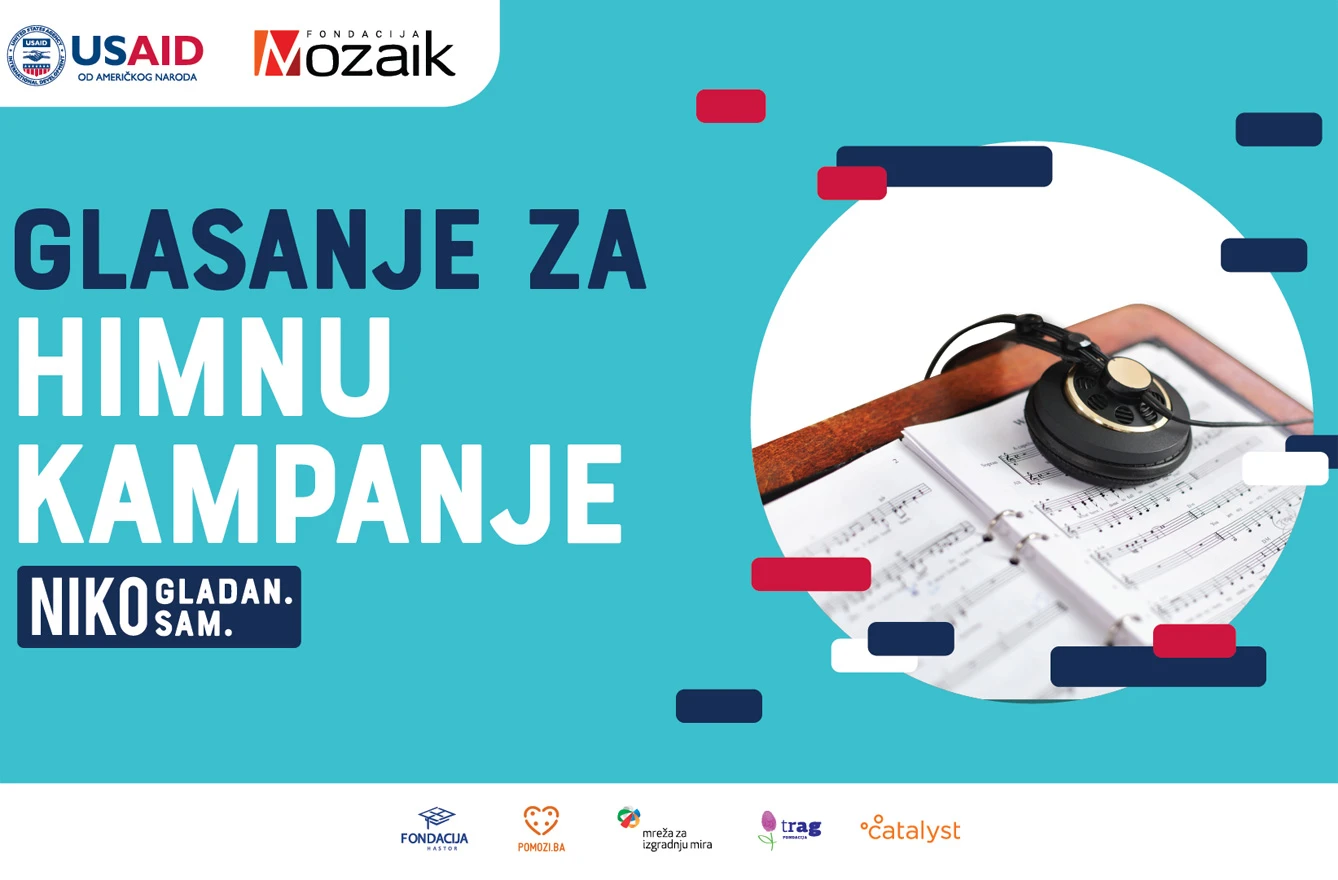 Još samo 24 sata traje glasovanje za himnu kampanje: "Nitko gladan. Nitko sam"