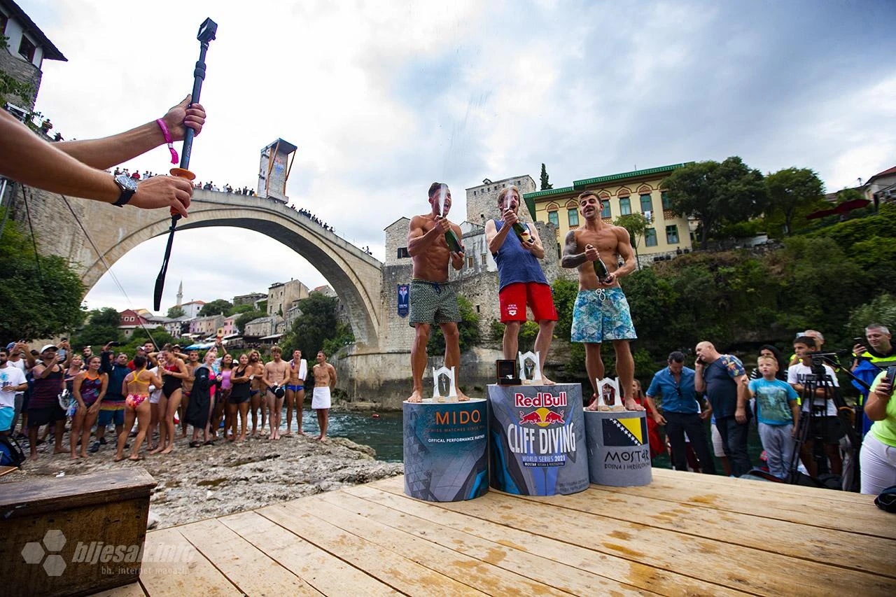 Tko je do sada bio najuspješniji na  Red Bull Cliff Divingu u Mostaru?