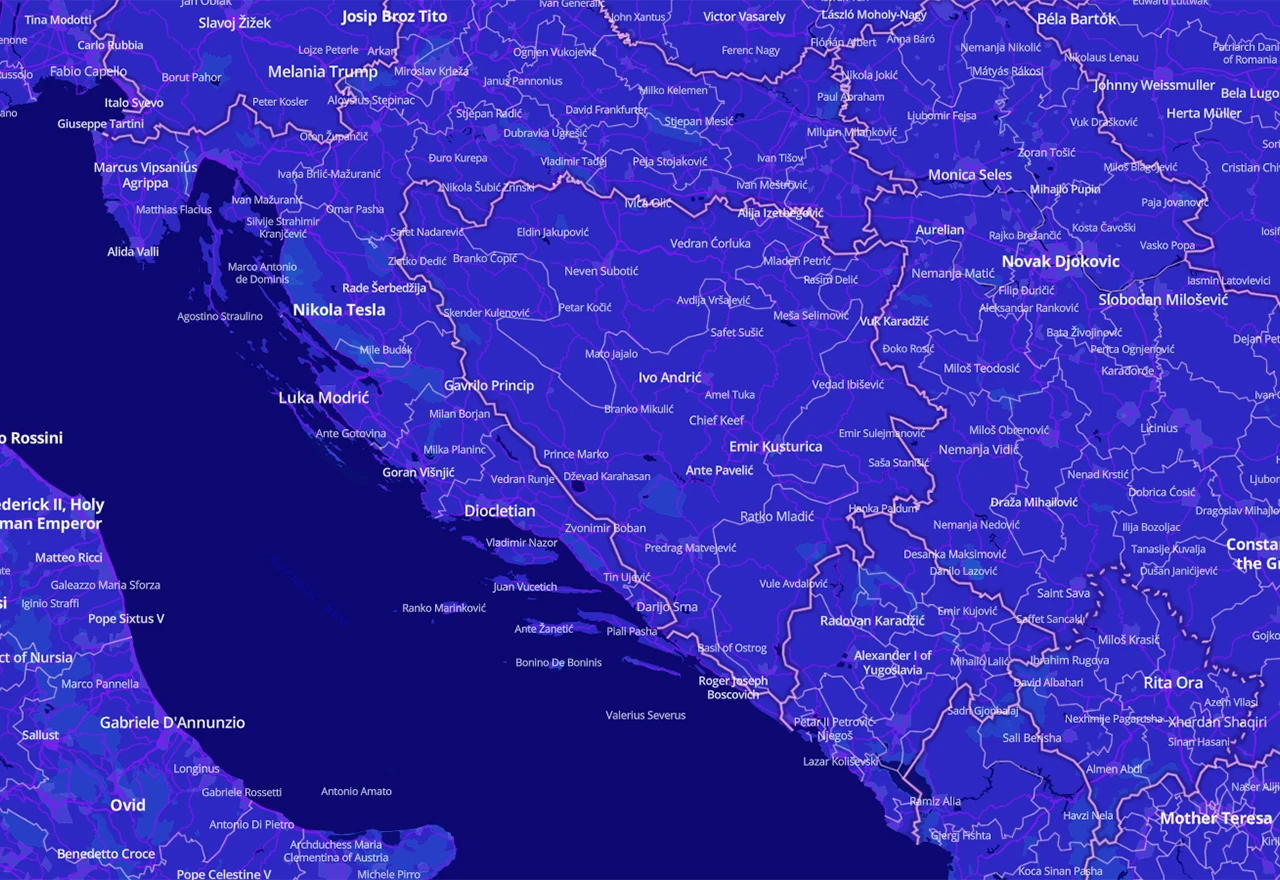 Tko je najpoznatija osoba u vašem gradu?