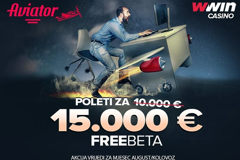 Akcije na WWIN-u: Nagrađuju vas sa 15.000 EUR freebeta