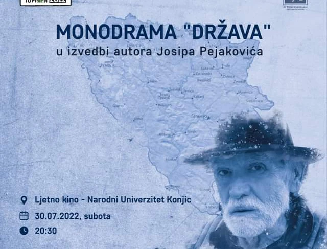Monodrama Josipa Pejakovića u Konjicu