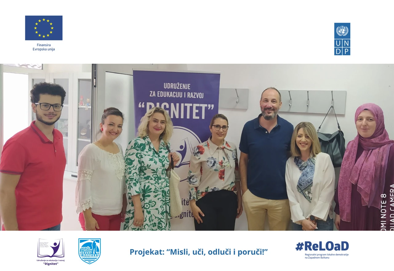 U Mostaru počinje projekt ''Misli, uči, odluči i poruči''