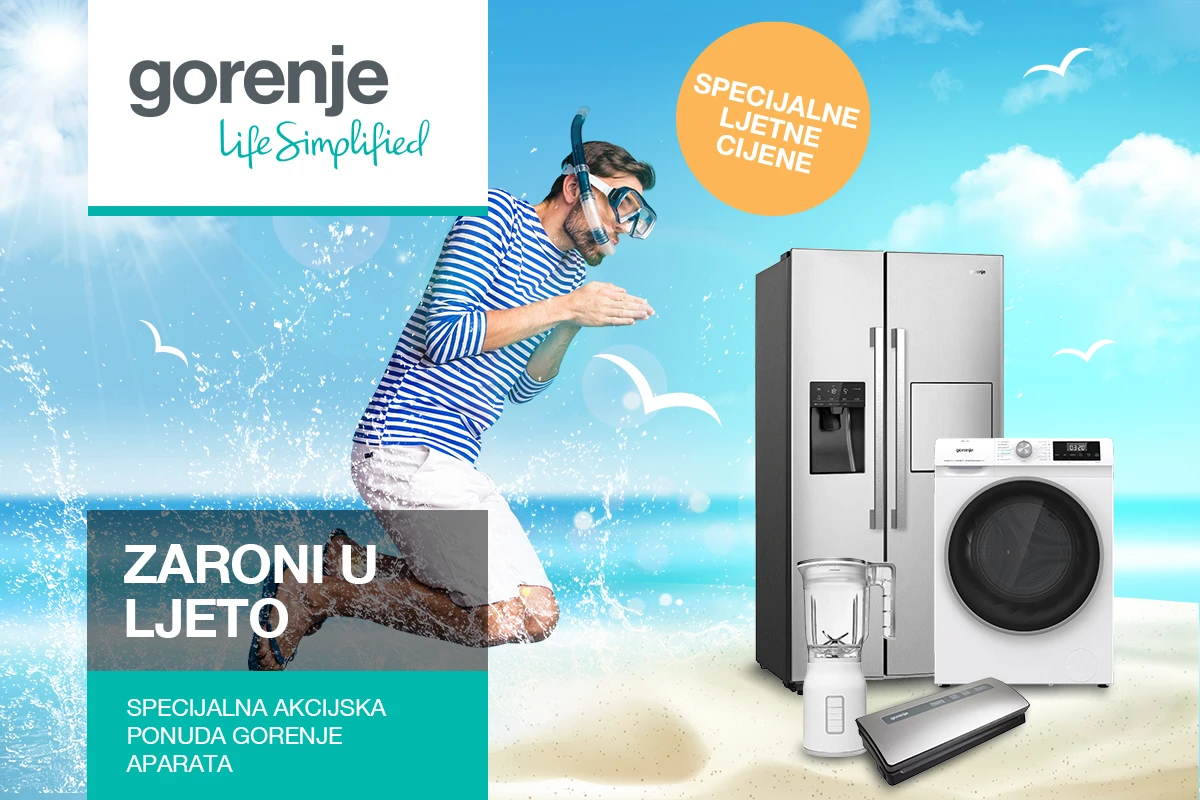 Zaroni u ljeto – velika Gorenje ljetna akcija
