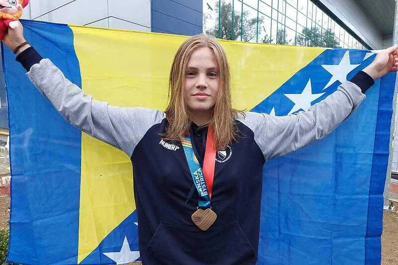 Avdić brončana na EYOF-u
