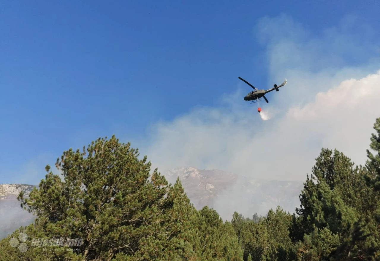 U pomoć Čvrsnici stiže hrvatski Mi-8