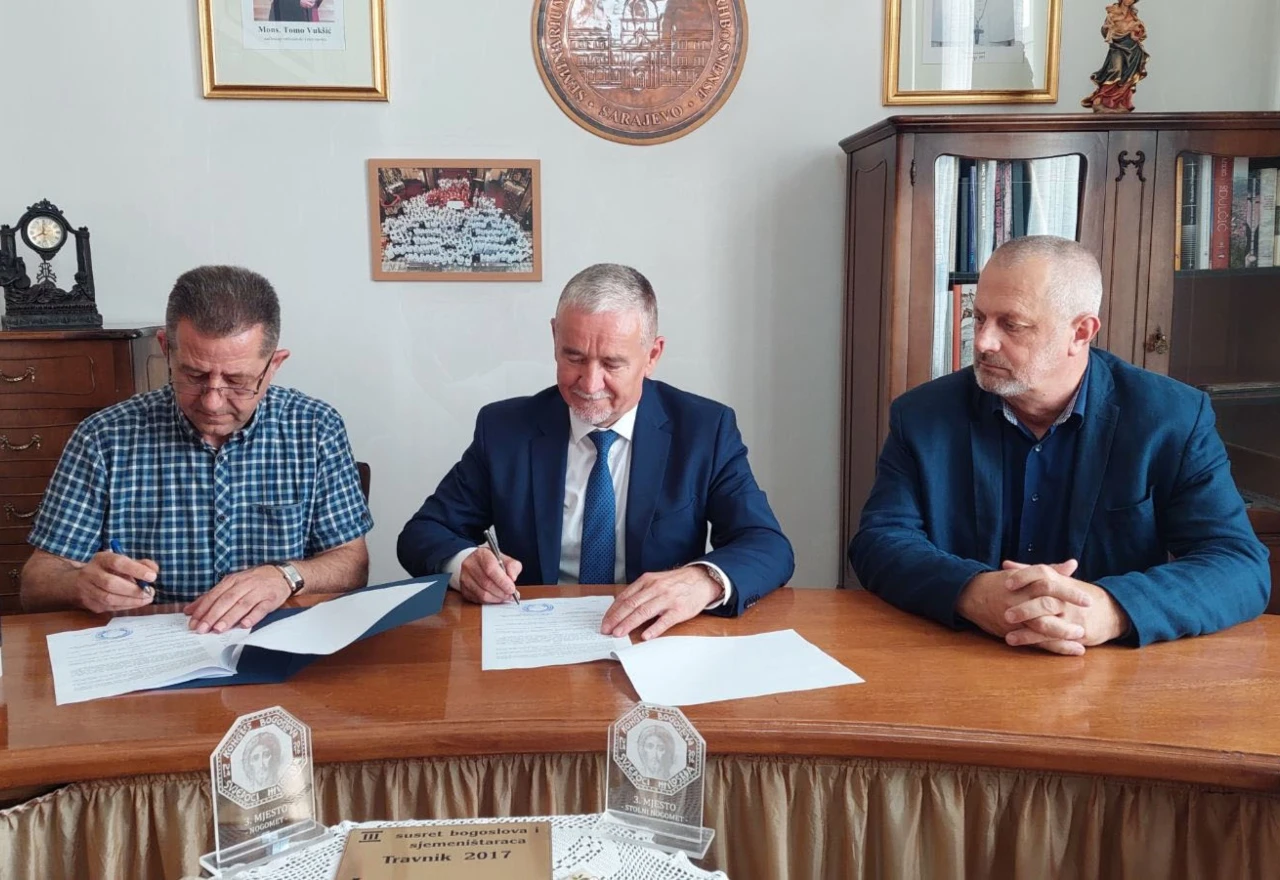 Ministar Martić pohodio Vrhbosansko bogoslovno sjemenište