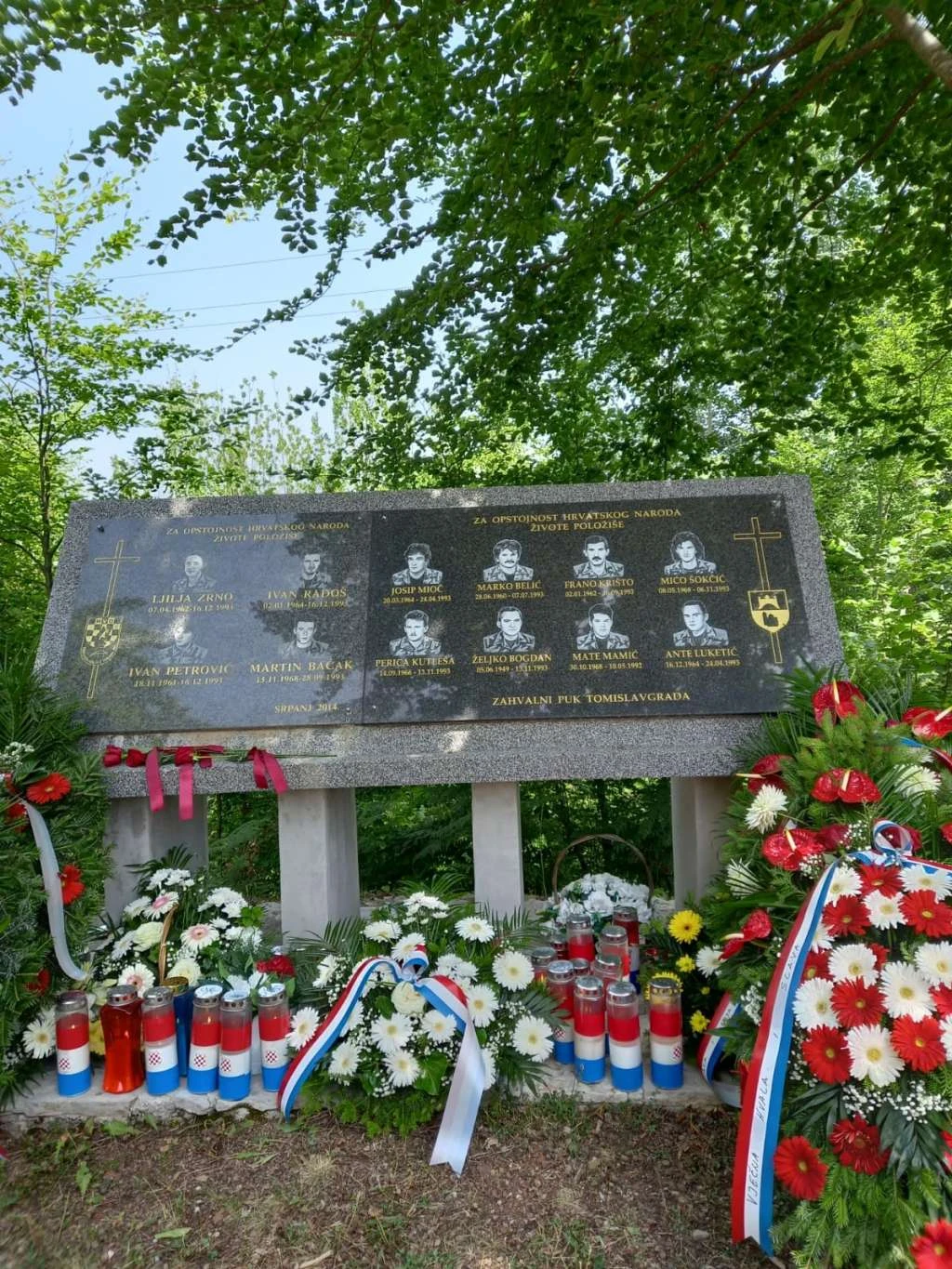 Obilježeno stradavanje hrvatskih branitelja na Pomenu