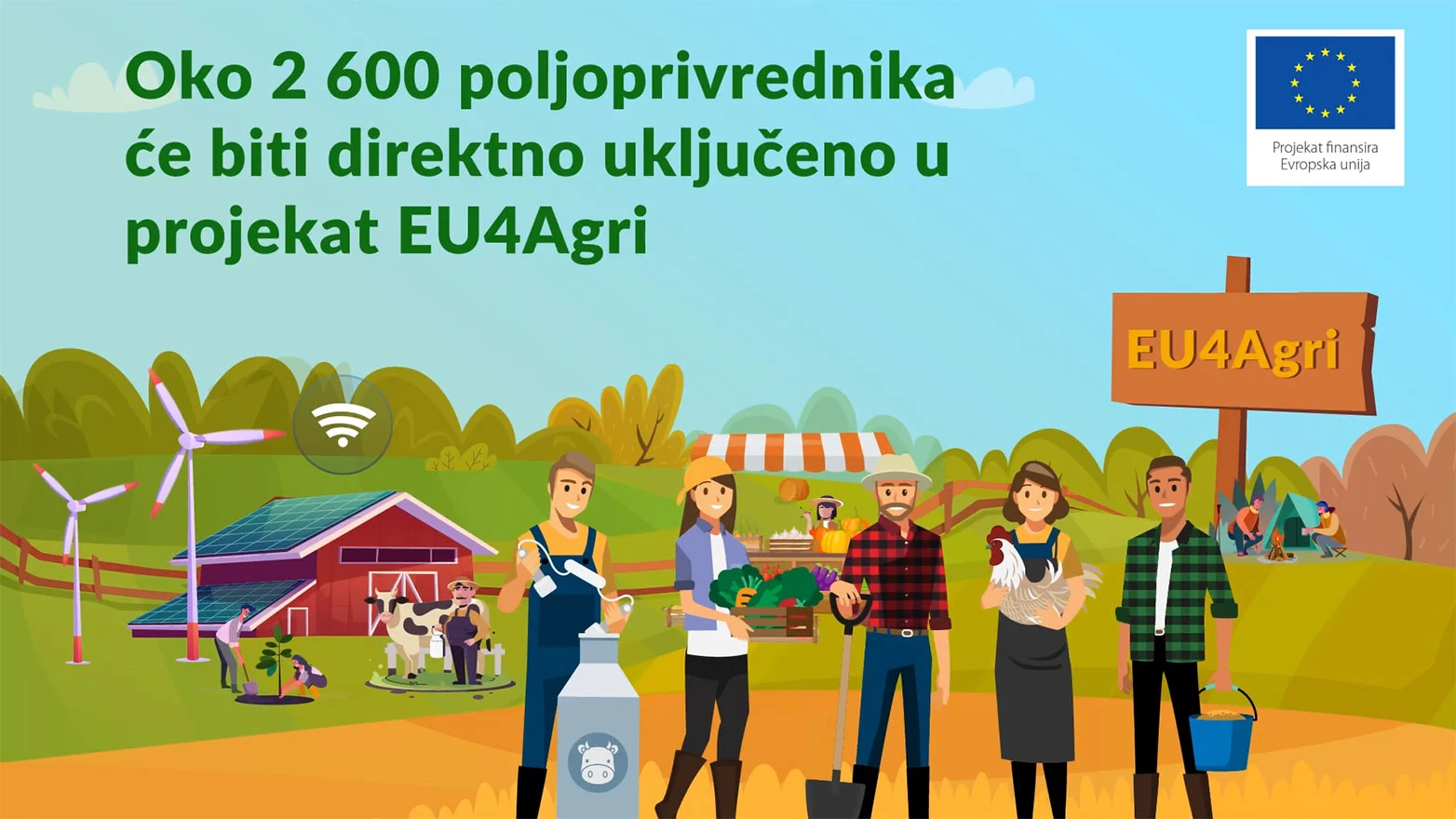 Dijeli se 2.4 milijuna KM: Otvoren novi javni poziv projekta EU4AGRI