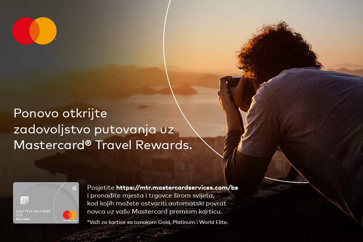 Ekskluzivna iskustva čekaju na vas, a potrebna vam je samo Mastercard Premium kartica