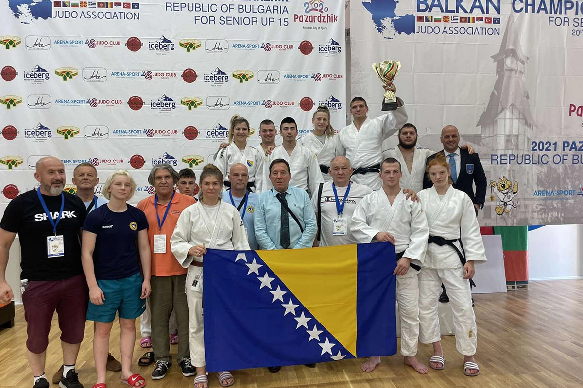 BiH ekipni pobjednik Balkanskog judo prvenstva za seniore